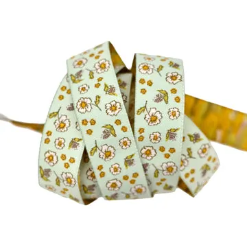 Renaissance Ribbon Celestial Garden Ditsy Floral Band 7/8 Zoll Polyester