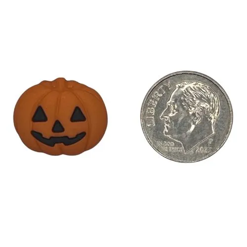 Buttons Galore Classic Jack-O-Lantern Bastelknopf Kürbis
