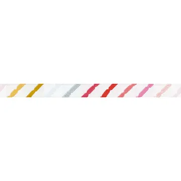 Renaissance Ribbon Adventale Stripe Schleifenband 10mm 1 Yard bunt