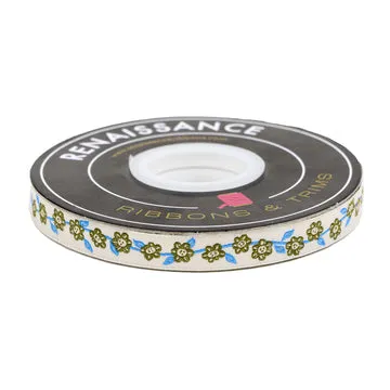 Renaissance Ribbon Hello Alice Chatty Garden Schmuckband 13mm 1 Yard Blumen
