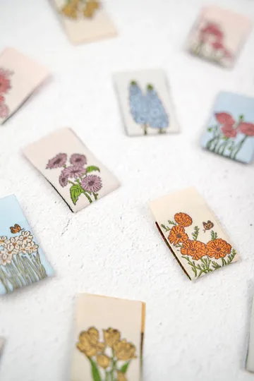 Renaissance Ribbon My Secret Garden Webetiketten 8er Pack floral
