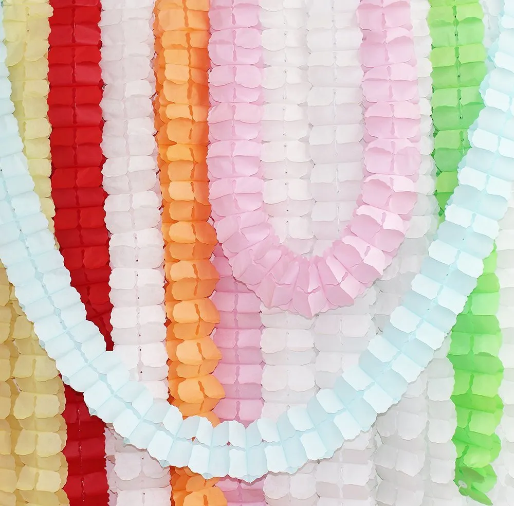 Creativery Papiergirlande 6 Meter Partydeko