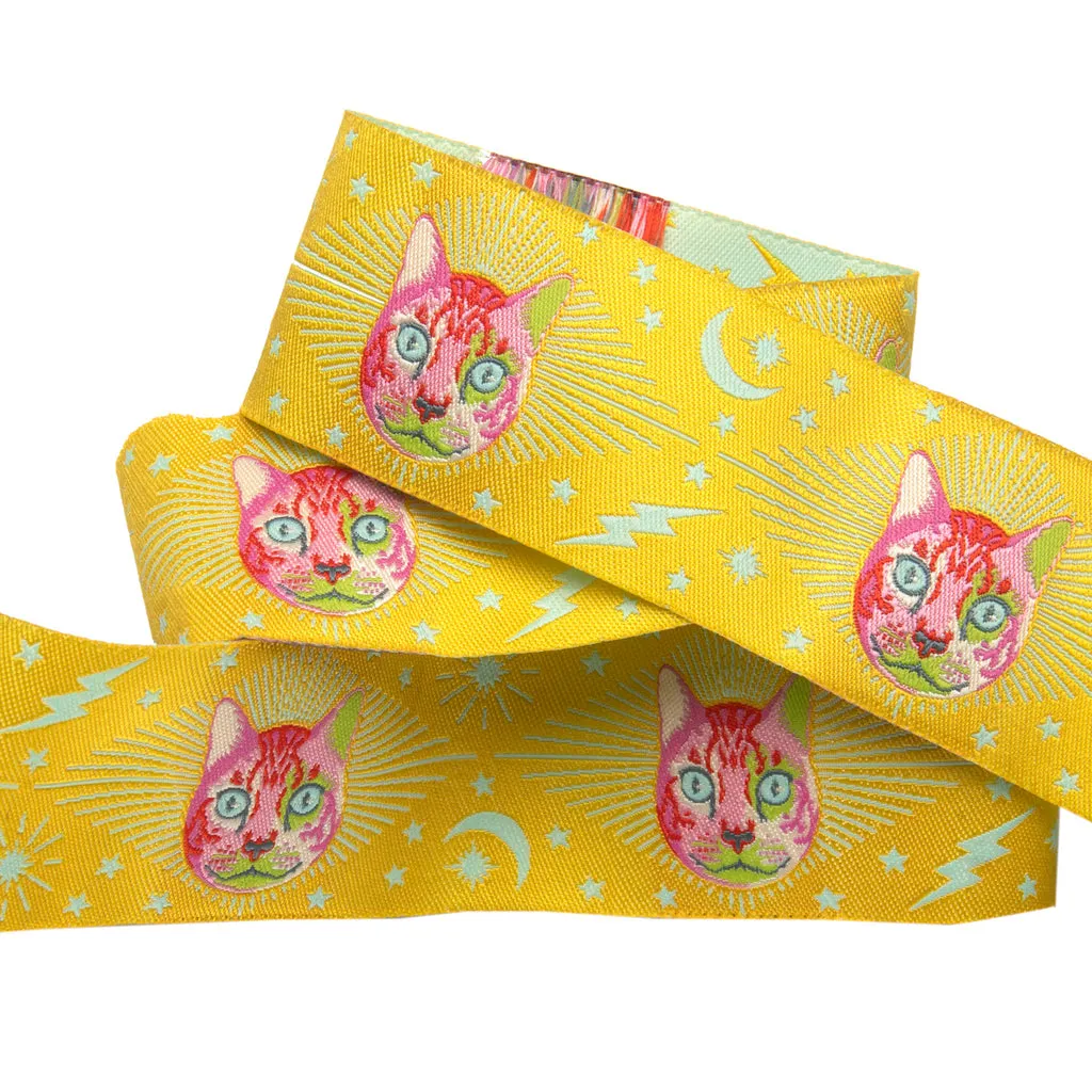 Renaissance Ribbon Curiouser Cheshire Cat Band 1,5 Zoll