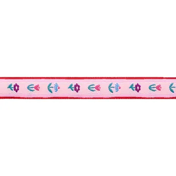 Renaissance Ribbon Genesis Bavarian Blooms Schmuckband 1 Yard rosa
