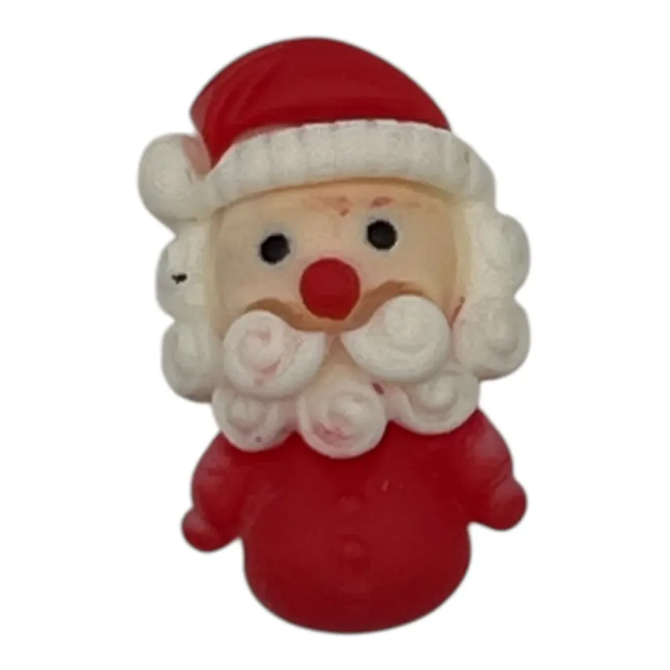 Buttons Galore Small Santa Streuteile 25 Stück handbemalt