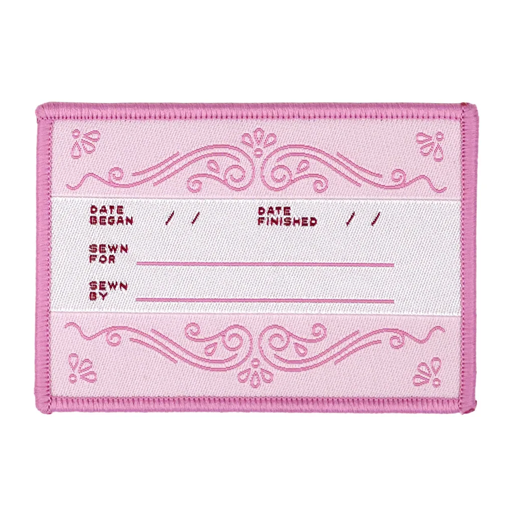 Renaissance Ribbon Market Days Bügeletikett 76x50 mm