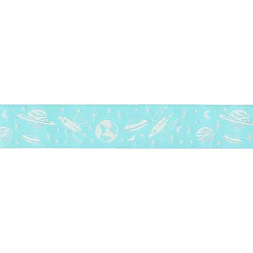 Renaissance Ribbon Blastoff Race to Space Schmuckband 22mm 1 Yard Raketen