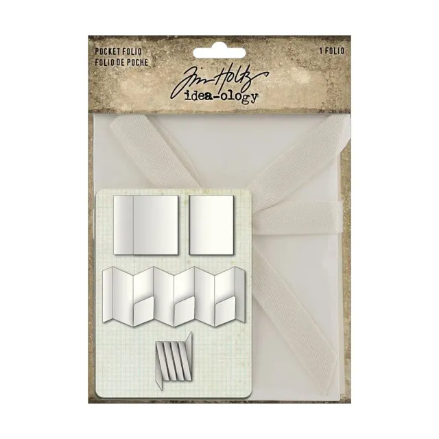 Idea-ology Tim Holtz Pocket Folio Bastelalbum