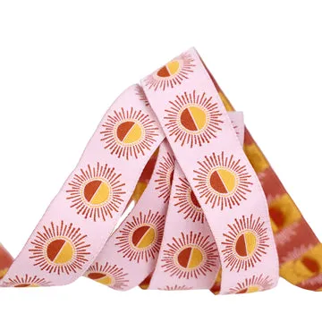 Renaissance Ribbon Sunset Cottage Daylight Blooms Ripsband 7/8 Zoll Rosa 1 Yard