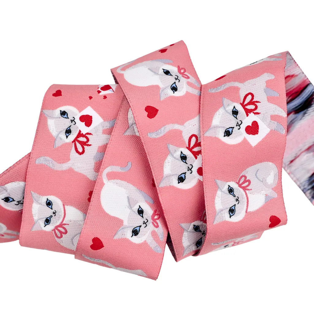 Renaissance Ribbon Funny Valentine Sweet Kitten Band 1 1/2 Zoll