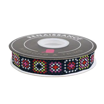 Renaissance Ribbon Catnap Granny Square Schmuckband 1 Yard