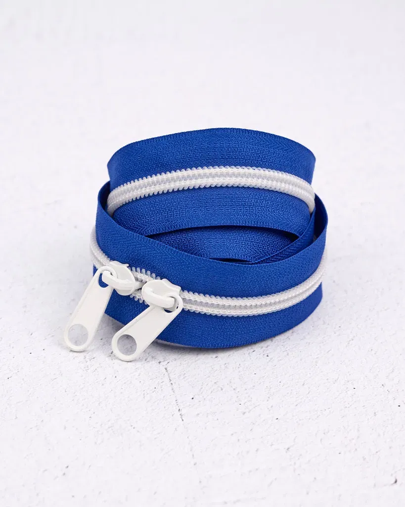 Renaissance Ribbons Cobalt Handtaschen-Reißverschluss No.5