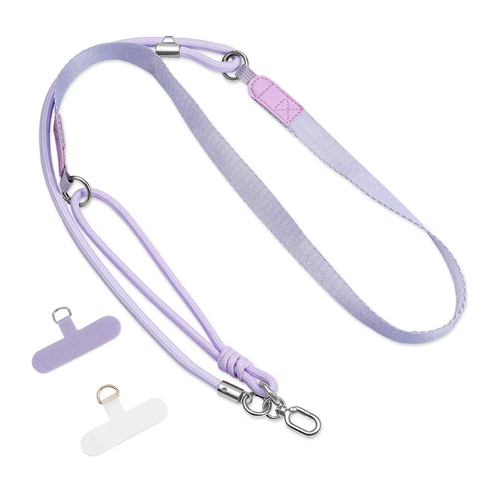 MORSUNBELA Handykette Breit Handyband zum Umhängen