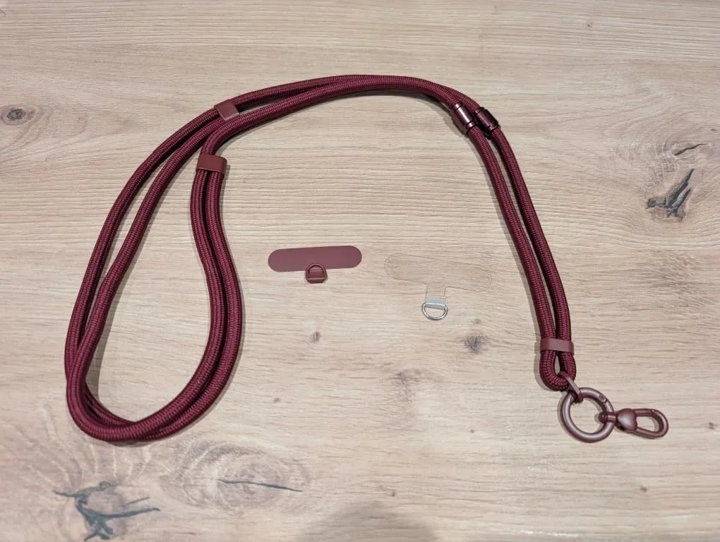 MORSUNBELA Handykette 4-in-1 Handyband zum Umhängen