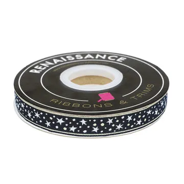 Renaissance Ribbon Blastoff Wish Upon a Star Band 1 Yard Sterne