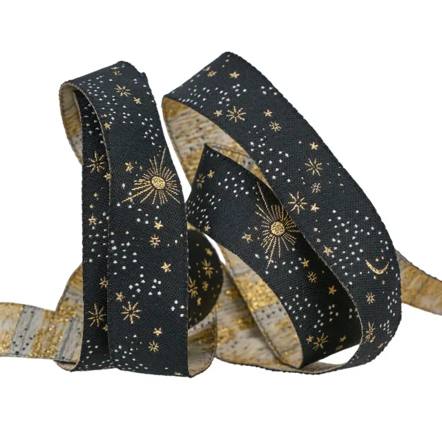 Renaissance Ribbon Best of Sarah Watts Cosmos Webband 16mm Yard