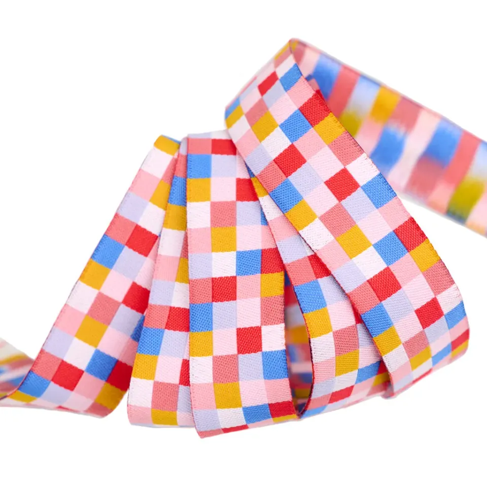 Renaissance Ribbon Playful Pixel Band 7/8 Zoll 1 Yard Polyester