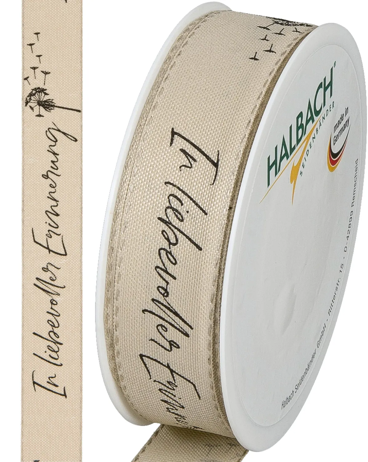 Halbach Trauerflor 25 mm 18 m