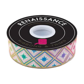 Renaissance Ribbon Roar! Stargazer Jacquardband