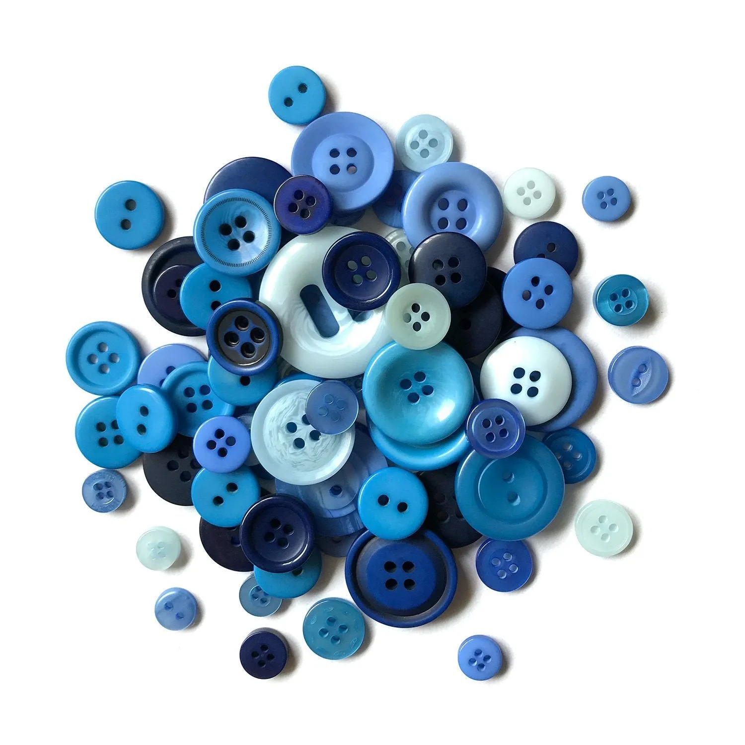 Buttons Galore Mason Jar Nähknöpfe Glas