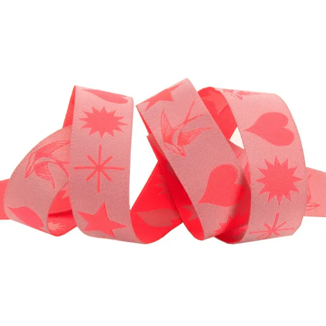 Renaissance Ribbon EverGlow Fairy Flakes Jacquardband 22mm