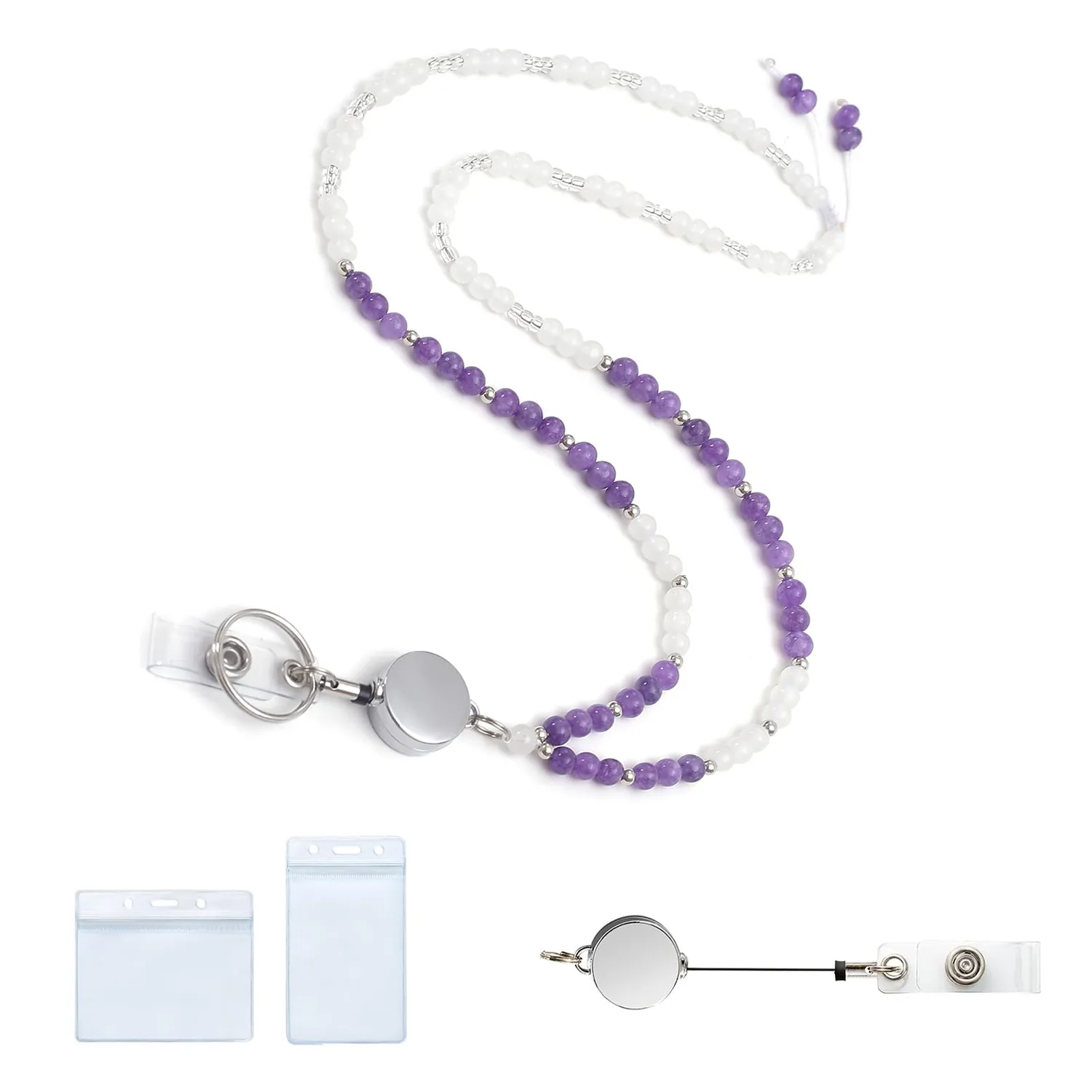 MORSUNBELA Schlüsselband Lanyard Ausweishülle