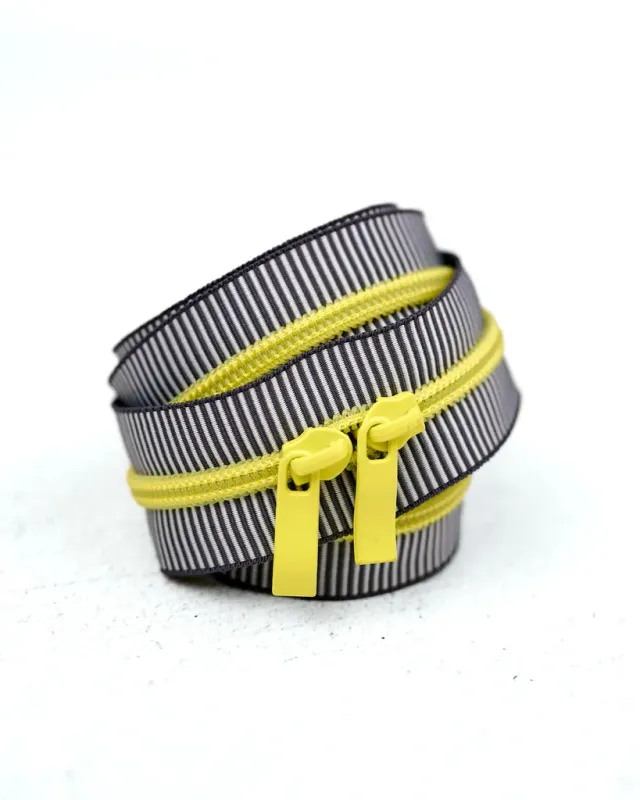Renaissance Ribbons Glow Stick Handtaschen-Reißverschluss Doppelschieber