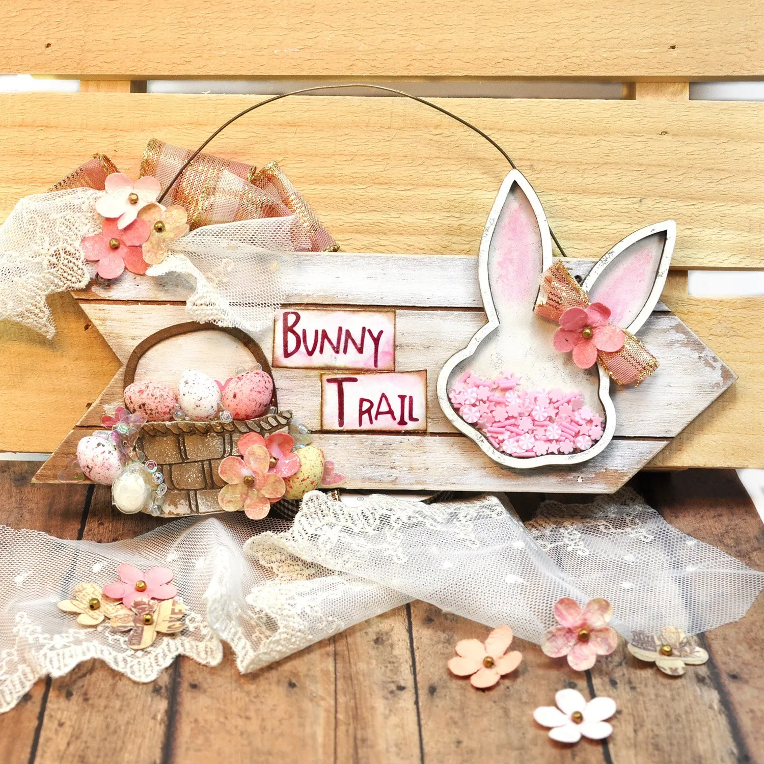 Buttons Galore Bunny with Ears Hasenknöpfe zum Annähen