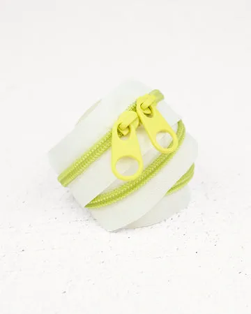 Renaissance Ribbon Citrus Frost Taschenreißverschluss Doppelschieber