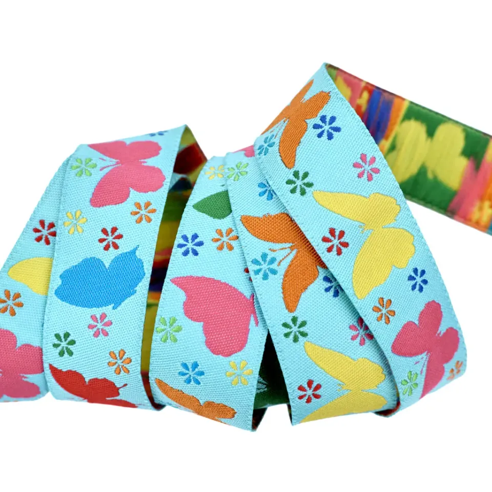Renaissance Ribbon Wings of Wonder Wings Jacquardband 7/8 Zoll 1 Yard