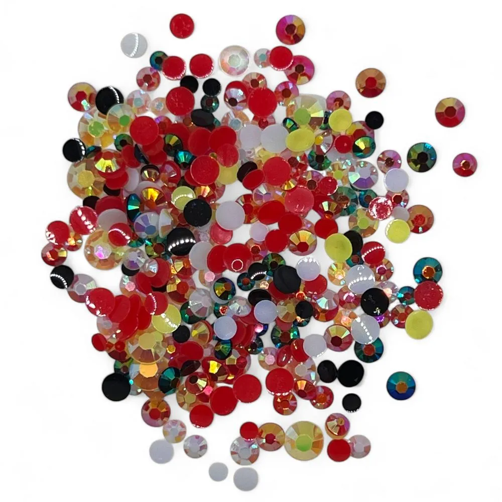 Buttons Galore Jewelz Schmucksteine irisierend