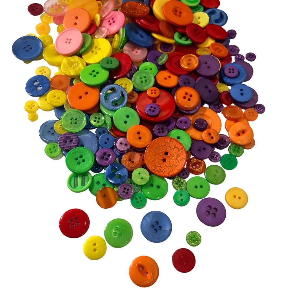 Buttons Galore Resin Nähknöpfe Sortiment
