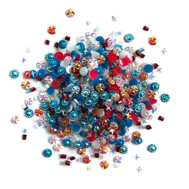 Buttons Galore DooDadz Yankee Doodle Mix 10 g