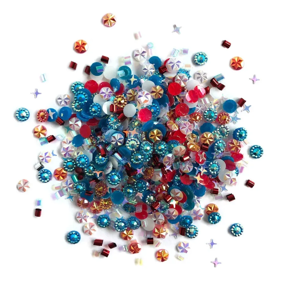 Buttons Galore DooDadz Yankee Doodle Mix 10 g