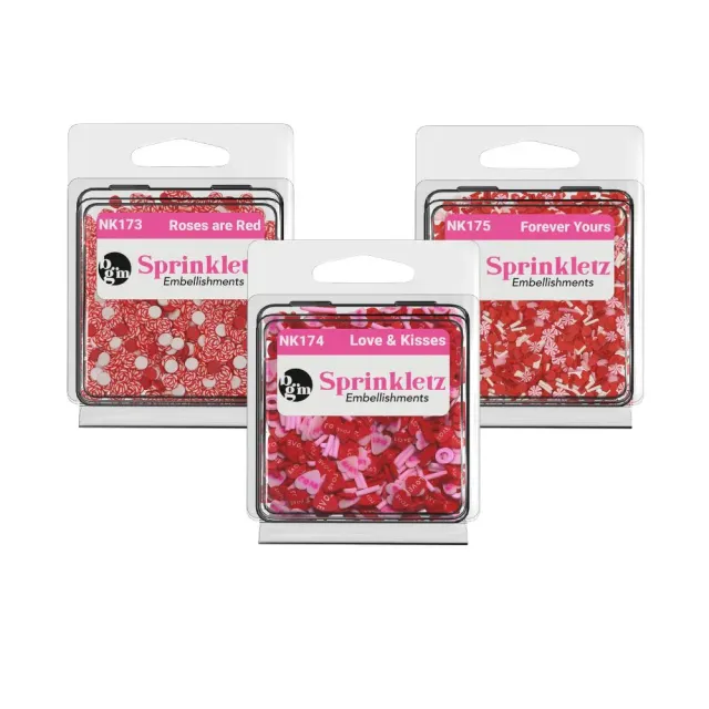 Buttons Galore Sprinkletz Valentinstag Streuteile 36g 5mm