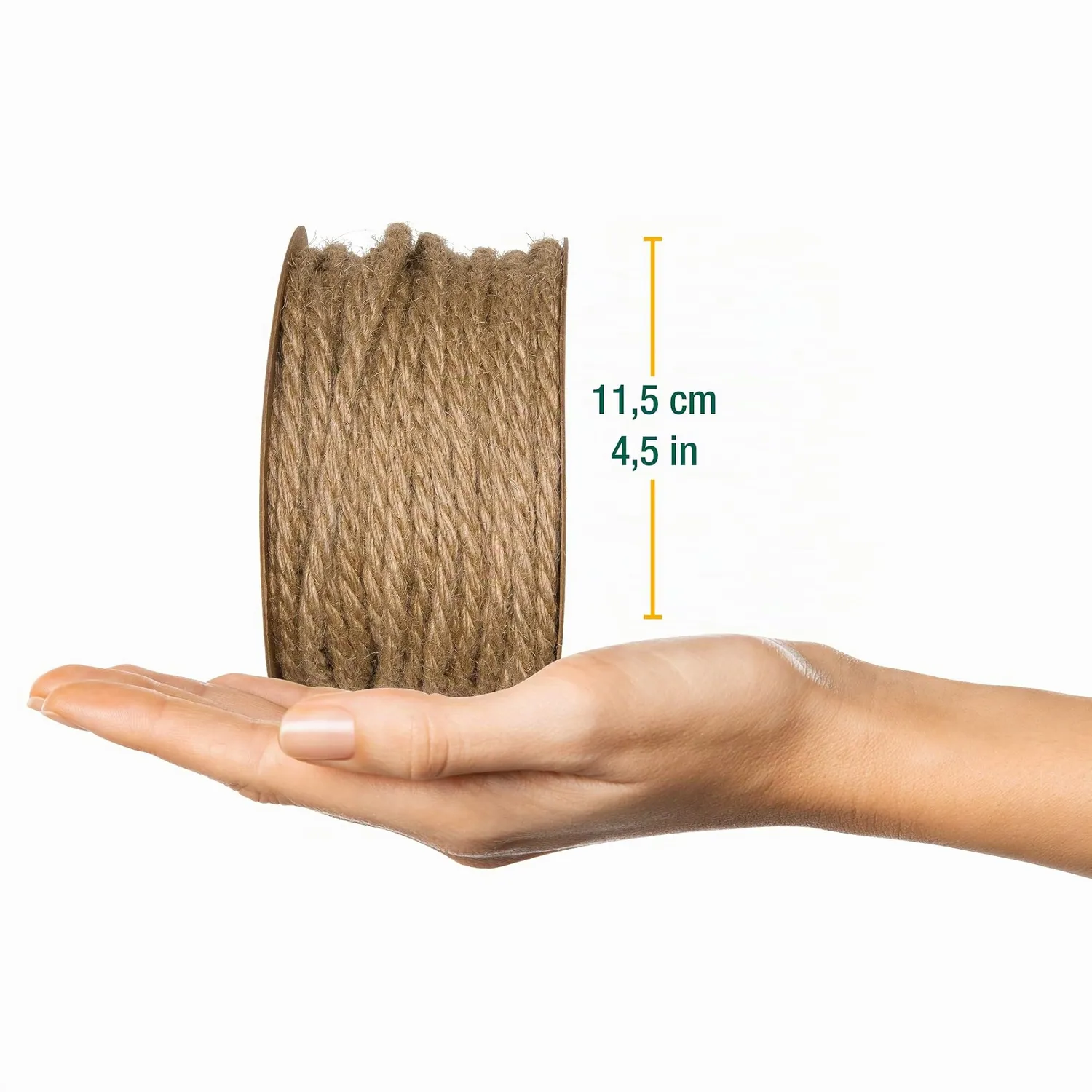 Halbach Jutekordel 5 mm x 20 m 100% Jute