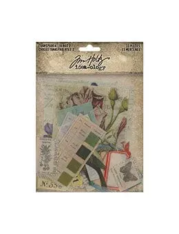 Idea-ology Tim Holtz Transparent Things 2 Acryl Deko