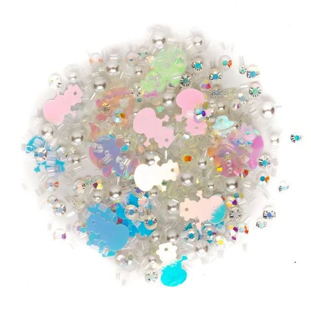 Buttons Galore Sparkletz Aspen Bastelsteine 10 g schillernd
