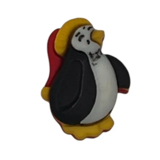 Buttons Galore Christmas Penguin Nähknopf