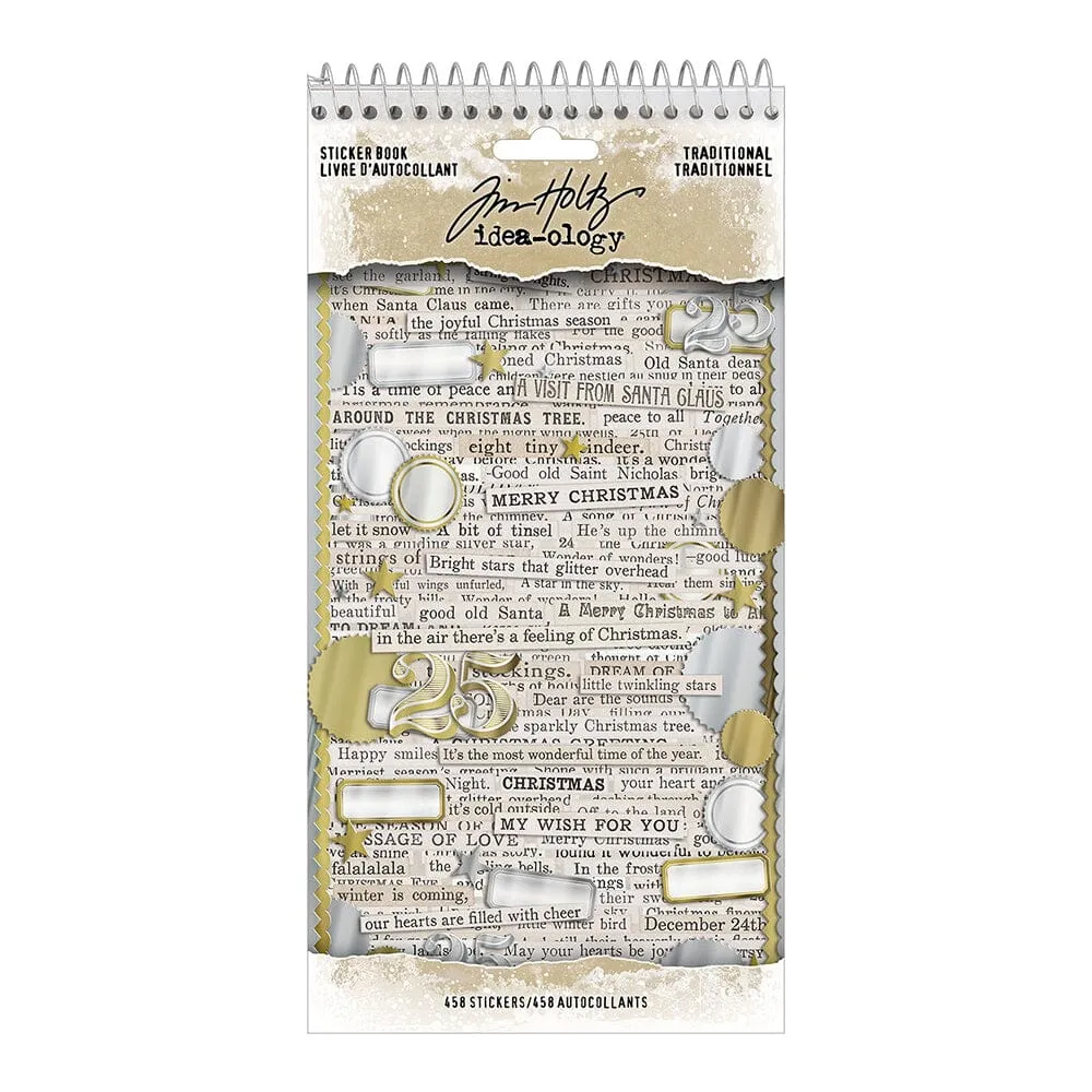 Tim Holtz Idea-ology Sticker Book Stickerbuch