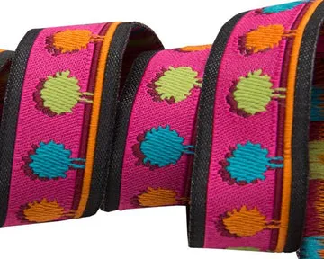 Renaissance Ribbon Pompons Borte 7/8" 1 Yard bunt