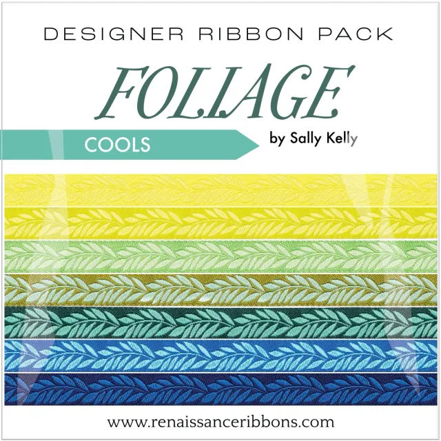 Renaissance Ribbon Foliage Webband-Set 7 Yard
