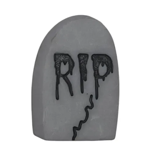 Buttons Galore RIP Tombstone Halloween-Knopf Grabstein