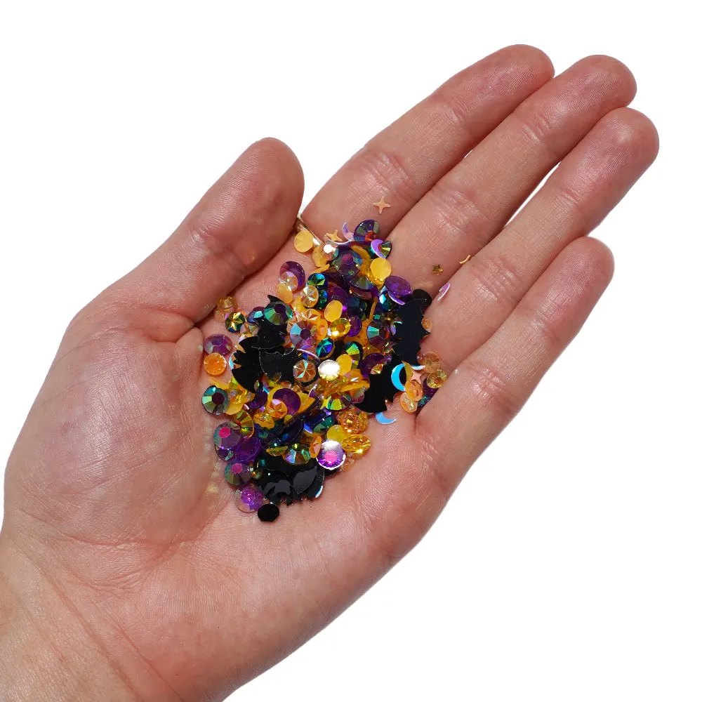 Buttons Galore Sparkletz Mischief Night Halloween-Bastelsteine 10 g