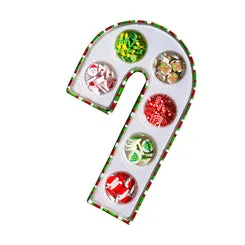 Buttons Galore Candy Cane Gift Box Sprinkletz Weihnachtsdeko