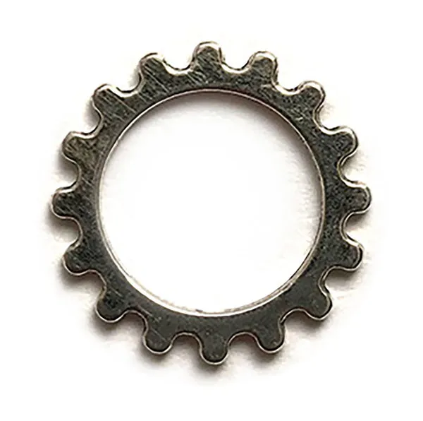 Buttons Galore Gear Charm-Anhänger 10 Stück altgold