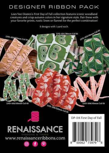Renaissance Ribbon First Day of Fall Designer Pack Bänder 6-teilig