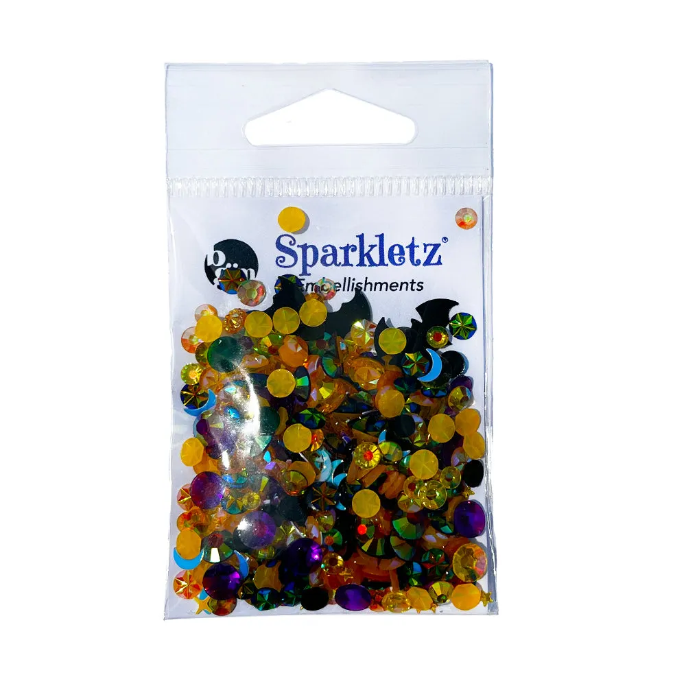 Buttons Galore Sparkletz Mischief Night Halloween-Bastelsteine 10 g