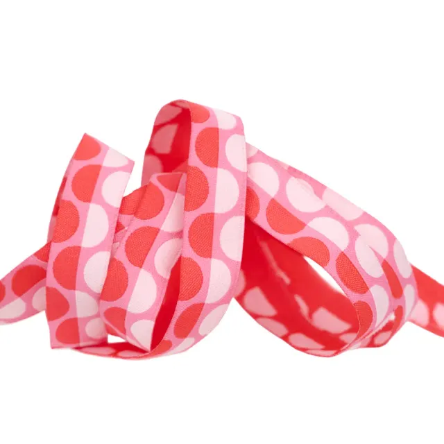 Renaissance Ribbon Love Notes Curvy Webband 1 Yard rosa