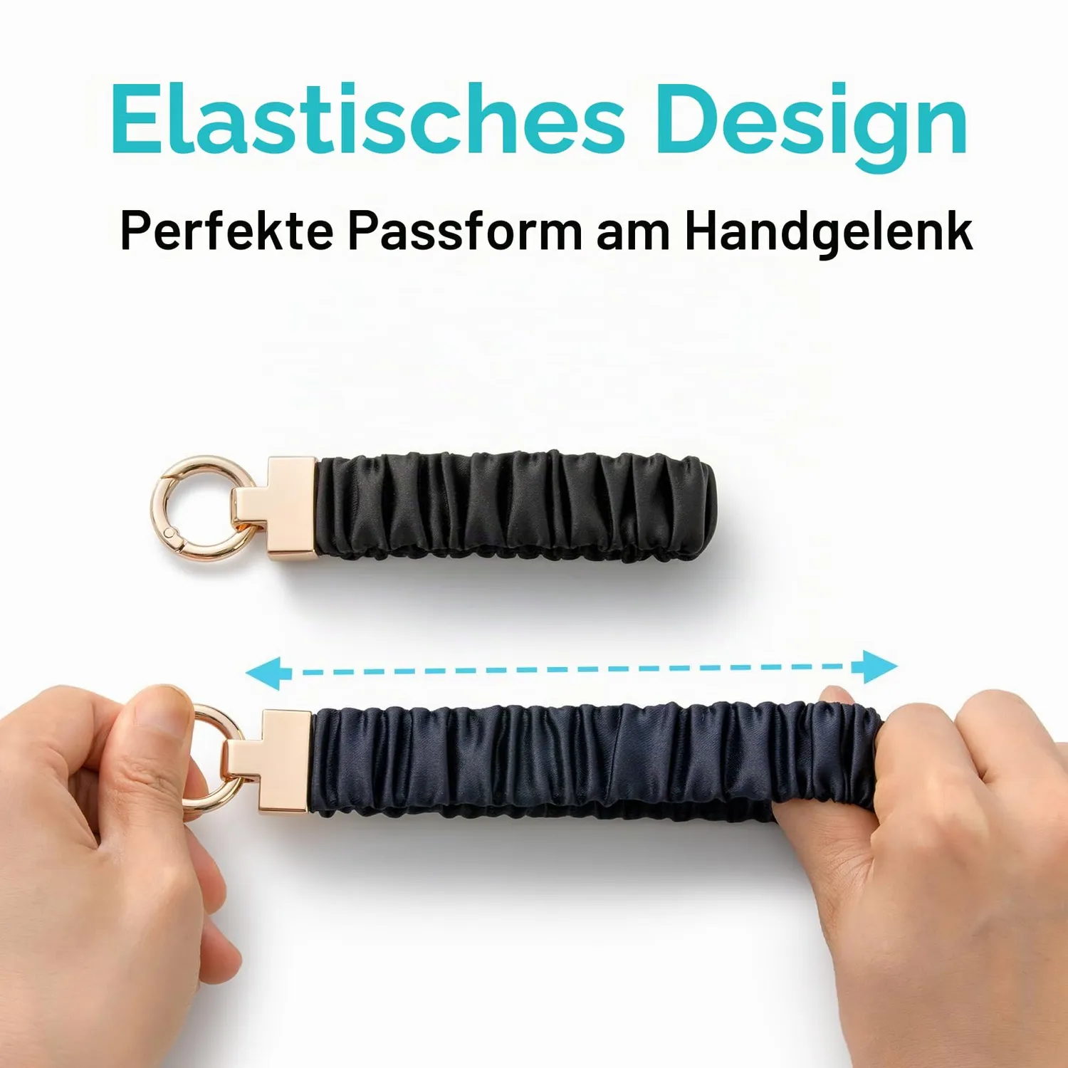 MORSUNBELA Handschlaufe Schlüsselanhänger elastisch